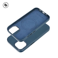 Кожен Mag Кейс iPhone 15 Pro Max Indigo