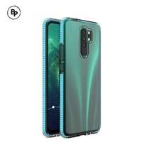 Силиконов Гръб Bumper Redmi 9 Sky Blue