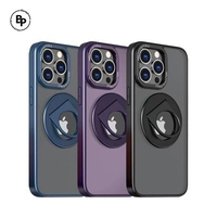 Силиконов Кейс Magnetic Ring iPhone 14 Plus Black