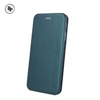 Кожен Калъф Elegance book Huawei P Smart 2021 Green