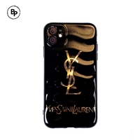 Силиконов кейс YSL iPhone 11 Pro Max Black