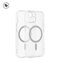 Силиконов Прозрачен Твърд Гръб Frost Magsafe iPhone 15 Pro Max