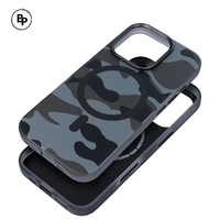 Гръб F-Protect Dual Layer Magsafe iPhone 16 Pro Black Camo
