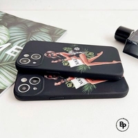 Силиконов Кейс Fashion Lady iPhone 13