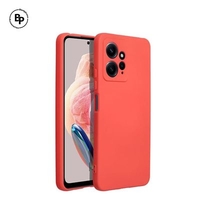 Силиконов Кейс Metallic Redmi Note 12 4G Peach