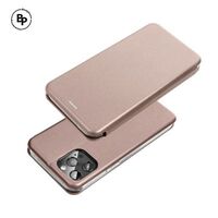 Кожен Калъф Elegance book Samsung A2 Core Rose Gold