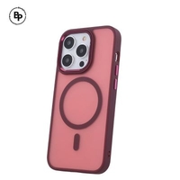 Кейс Frozen Magsafe iPhone 15 Pro Max Red