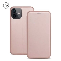 Кожен Калъф Elegance book Samsung A2 Core Rose Gold