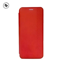 Кожен Калъф Elegance book Design#2 Huawei P Smart 2021 Red