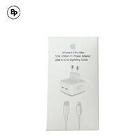 Зарядно Apple, Двойно гнездо USB‑C, Кабел Lightning - Type-C (1m) (35W) White