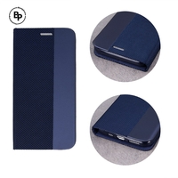 Кожен калъф Smart Senso Samsung A41 Blue