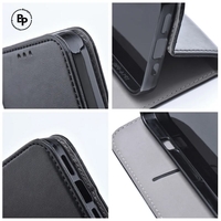 Кожен Калъф Magnetic Book Huawei Nova 10 Pro Black