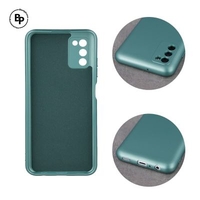 Силиконов Кейс Metallic Samsung A53 Green