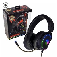 Гейминг слушалки за компютър с микрофон ROXPOWER T-ROX ST-GH381