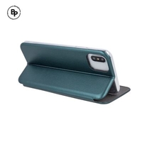 Кожен Калъф Elegance book Huawei P Smart 2021 Green