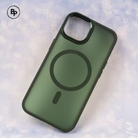 Кейс Frozen Magsafe iPhone 16 Green