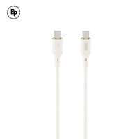 Кабел XO NB-Q261 Type-C - Type-C (1m) (60W) Beige