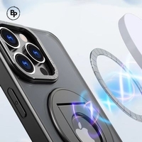 Силиконов Кейс Magnetic Ring iPhone 14 Plus Black
