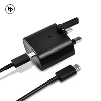Зарядно Samsung UK Type-C - Type-C (15W) (Fast Charing) Black