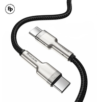 (Baseus) Кабел Cafule Type-C - Type-C, (2m) (100W) Black