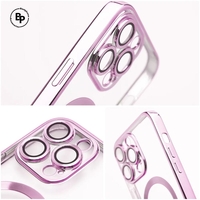 Силиконов Кейс Electro Magsafe Samsung S25 Rose Gold