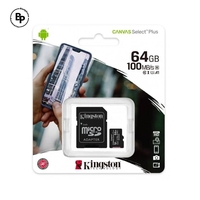 Карта памет Kingston 64 GB, micro SDHC,Canvаs Select Plus