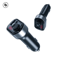 Зарядно за кола XO FM BCC10 Bluetooth MP3, трансмитер, QC (15W) Black
