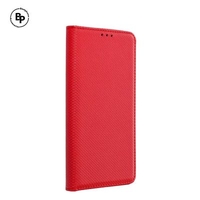 Кожен Калъф Smart Book Motorola E14 Red