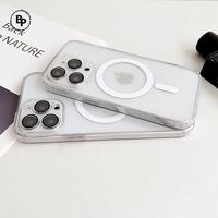 Силиконов Прозрачен Твърд Гръб Magsafe iPhone 16 (1.50mm)