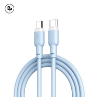 Кабел XO NB208B Type-C - Type-C,(1m) (60W) Blue