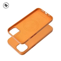 Кожен Mag Кейс iPhone 15 Plus Orange