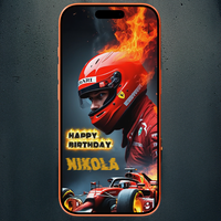 Formula 1 Birthday Party Invitation – Fast Cars, Racing Fun & Kids’ Celebration