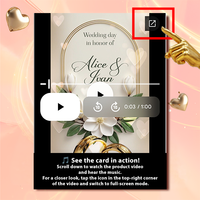 21st Birthday Video Invitation | Personalized Elegant Floral Digital Invite
