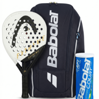 Комплект термочанта RH PERF PADEL 2nd Gen BLACK + Head Extreme Edge White + топки COURT PADEL X3