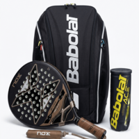 Комплект термочанта RH PERF PADEL 2nd Gen BLACK + Nox AT10 Pro Cup Hard by Agustin Tapia + топки ACE PADEL