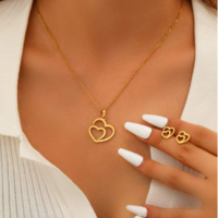 Комплект колие и обеци 