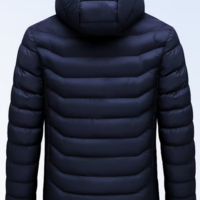 Мъжко яке с 16 нагряващи зони - синьо