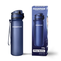 Филтрираща бутилка „AQUAPHOR City“ с филтър за 150 литра, 500 ml. Нави
