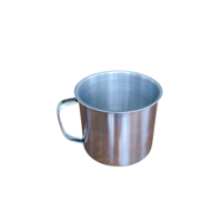 Метално канче от неръждаема стомана 700 ml.