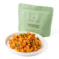 Main meal Ration pack with pasta Bolognese (dehydrated dish)