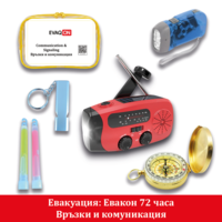 Комплект за евакуация Евакон 72 часа, при земетресения, пожари, войни, бедствия