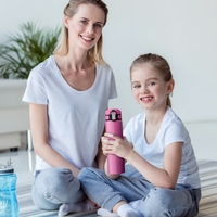 Термо бутилка „AQUAPHOR“, 480 ml. Розова