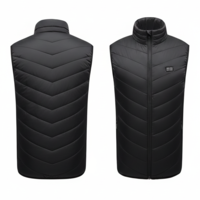 VEST with 15 heating zones - black, size XL