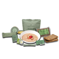 Breakfast Ration pack with Granola Strawberry muesli (dehydrated dish)