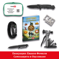 Комплект за евакуация за двама Евакон Фамилия за земетресения, пожари, войни, бедствия