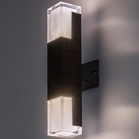 Външен LED аплик Darvas 12W с променлива цветна температура и IP54 защита