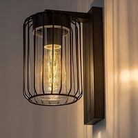 Индустриален външен аплик Tarpa E27 – здраво фасадно осветление с IP44 защита