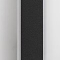 Модерен LED стенен аплик 12W с регулируема цветна температура – черен