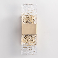 LED стенен аплик 3W – матирано злато и елегантен модерен дизайн