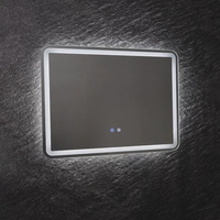 LED огледало с нагревател и димиране – 30W, влагозащитено IP44